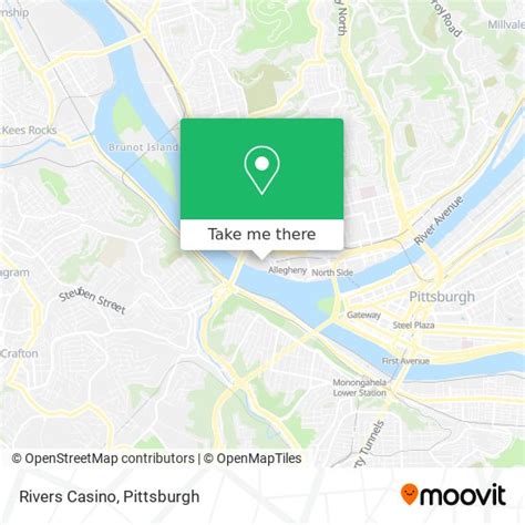 rivers casino pittsburgh map.